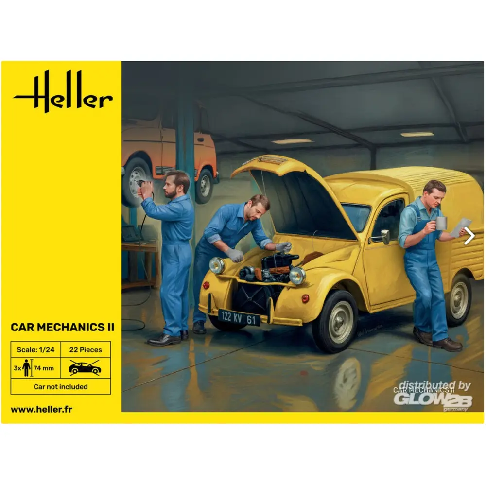 Mécanique automobile II - Heller 82756 - 1/24 - 2