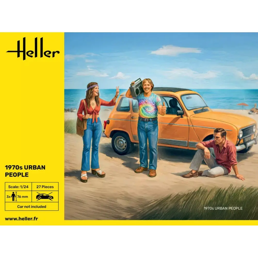 Les citadins des années 1970 - Heller 82757 - 1/24 - 2