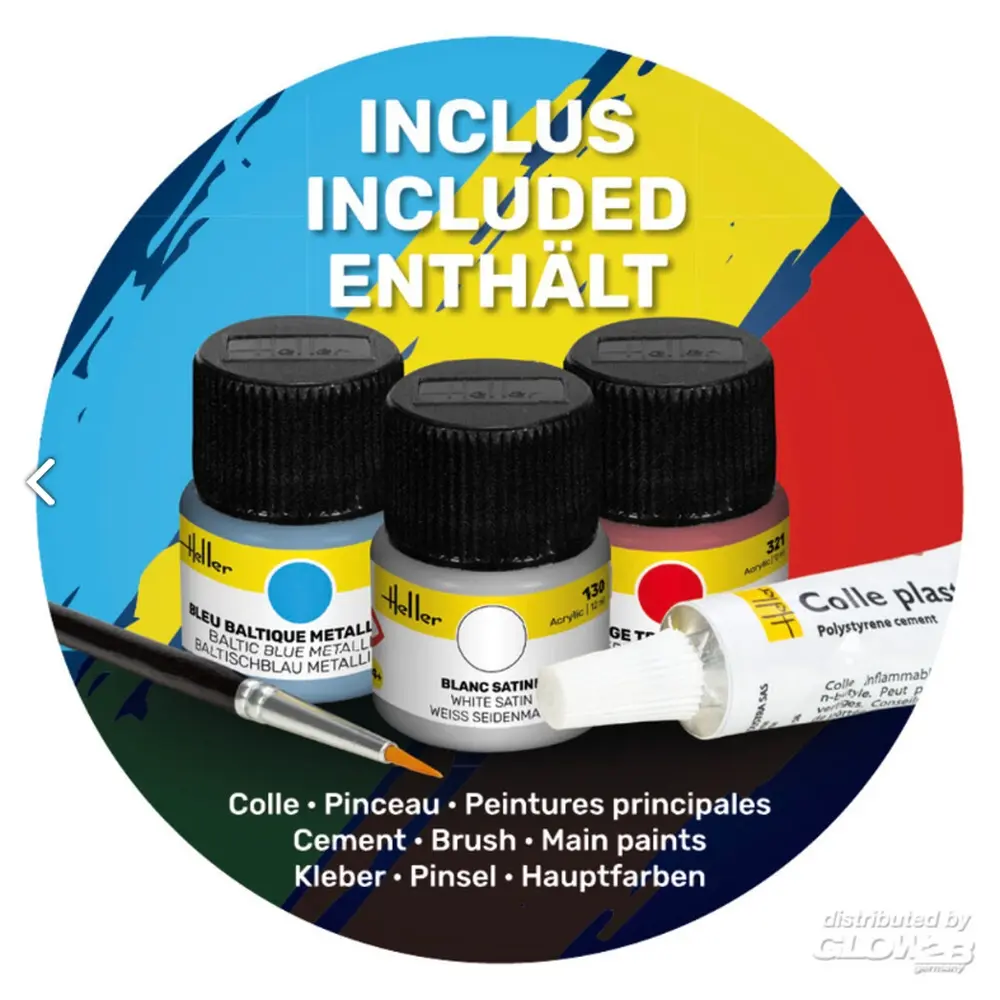 KIT DE DÉMARRAGE Lancia Delta S4 - Heller 56177 - 1/43 - 5