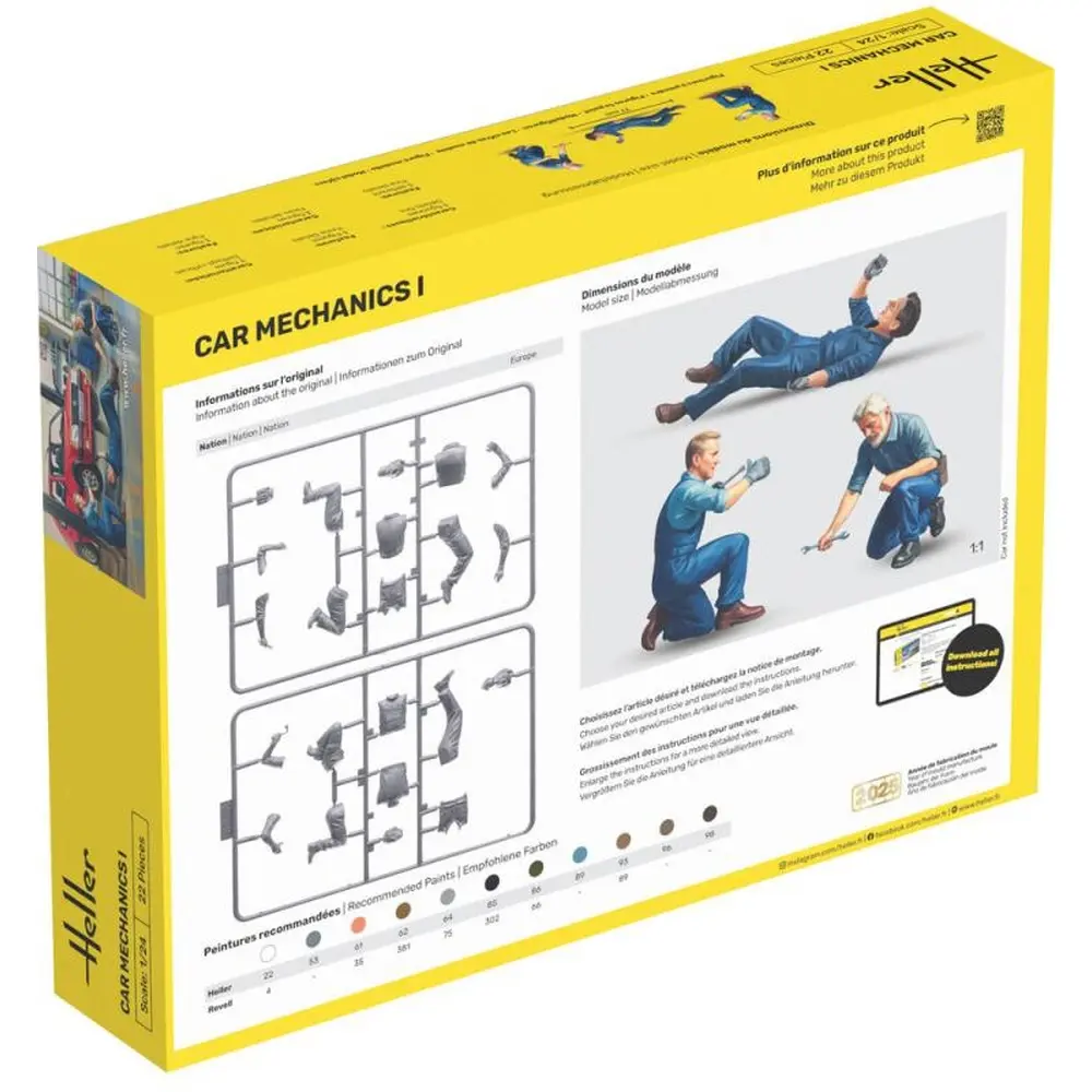 Mécanique automobile I - Heller 82755 - 1/24  - 2
