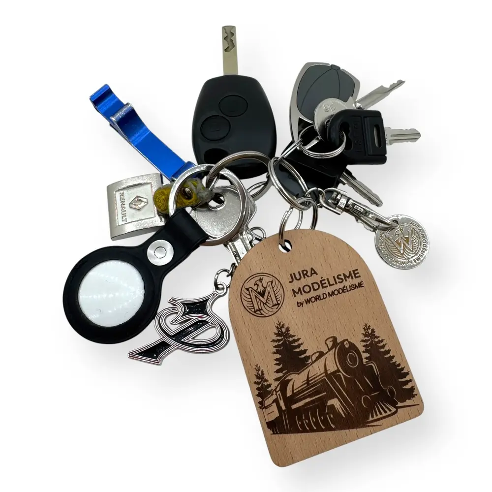 Porte clé Jura Modélisme by World Modélisme - 3