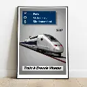 Poster TGV POS - A2 42.0 x 59.4 cm - 800 tonnes 8TTGVPOS - 2