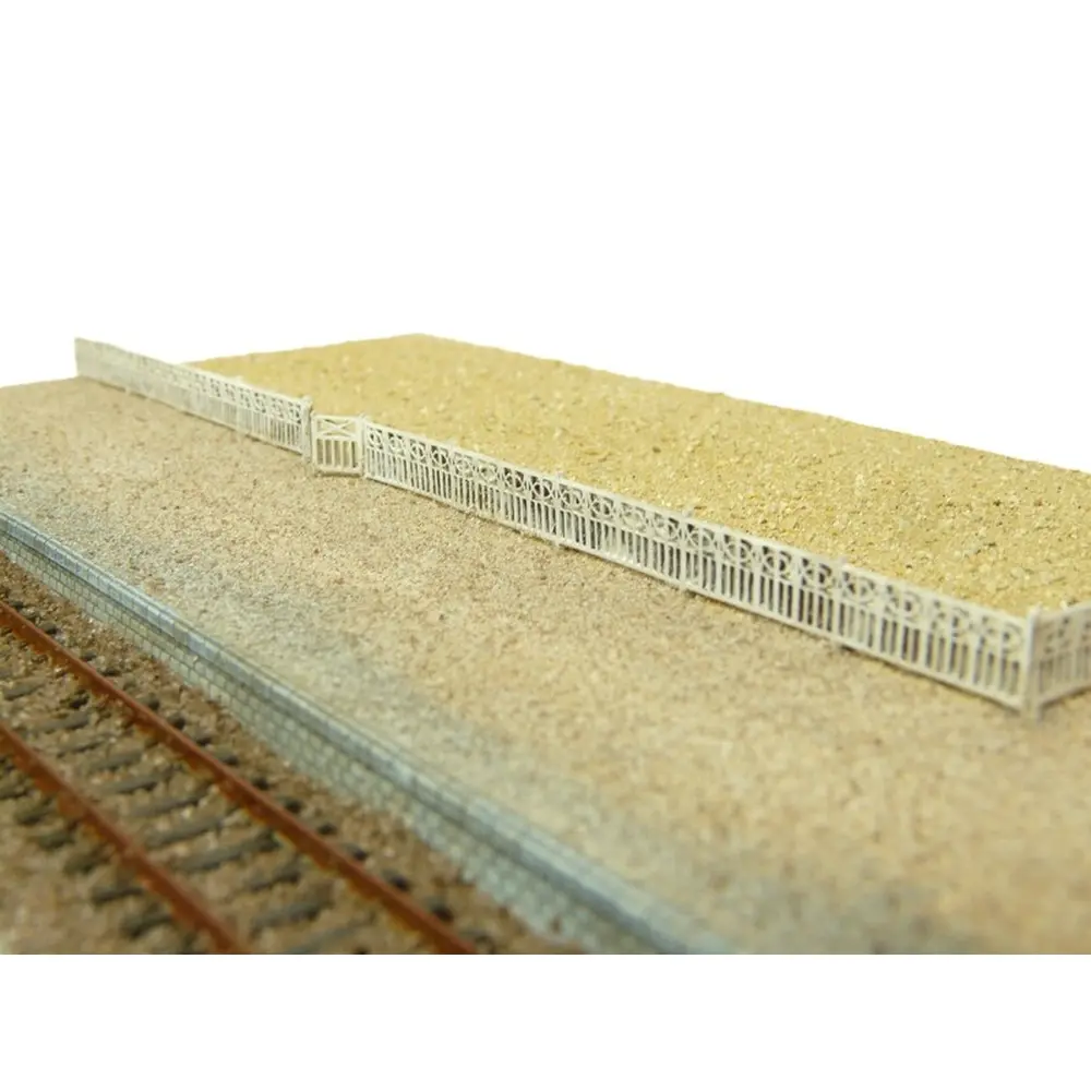 Barrières SNCF pour gare : 134 cm - Bois Modélisme 210006 - N 1/160 - 5