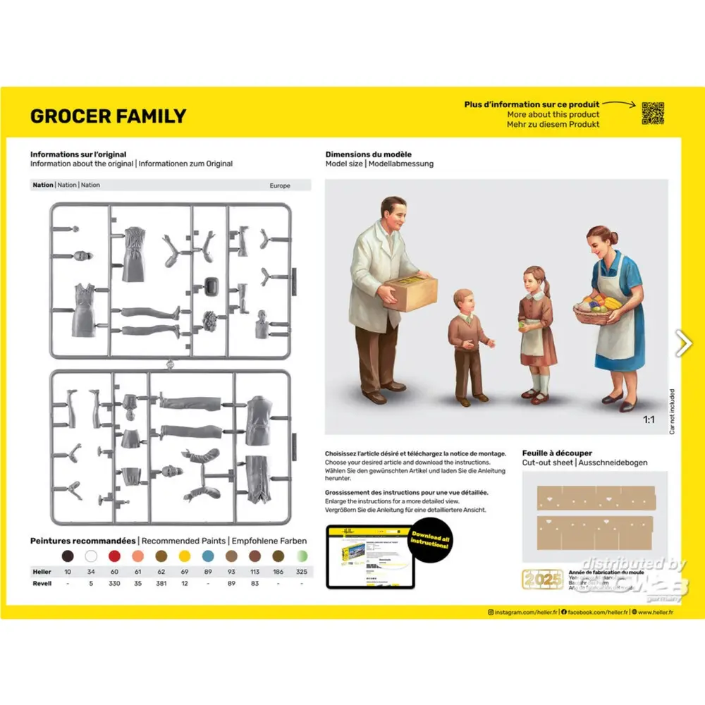 Famille d'épiciers - Heller 82758 - 1/24 - 5