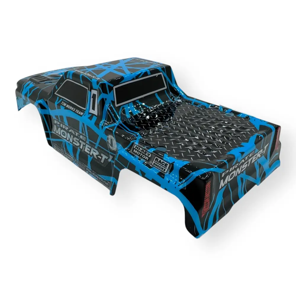 Carrosserie bleu pour pirate monster-T - T2M T4992/01B - 1/18 - 2