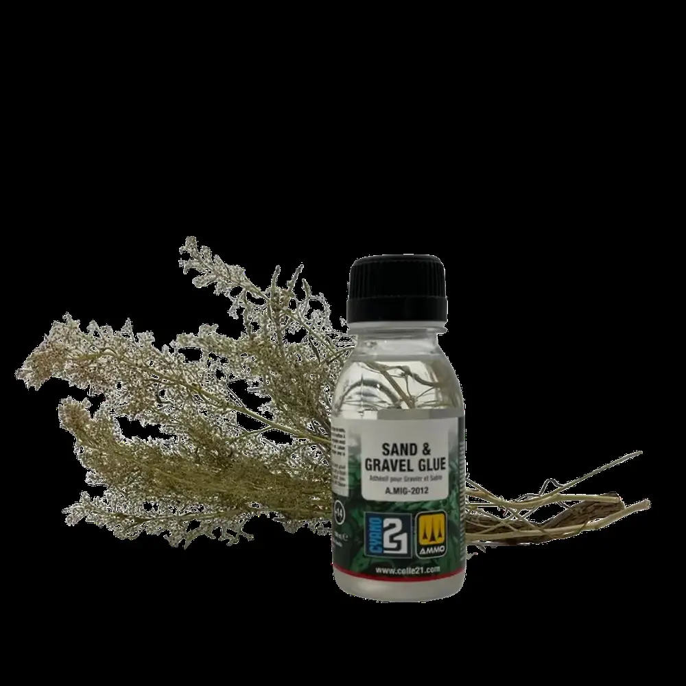 Ensemble de gravier + colle pour sable & gravier - Colle21 00021 - 5