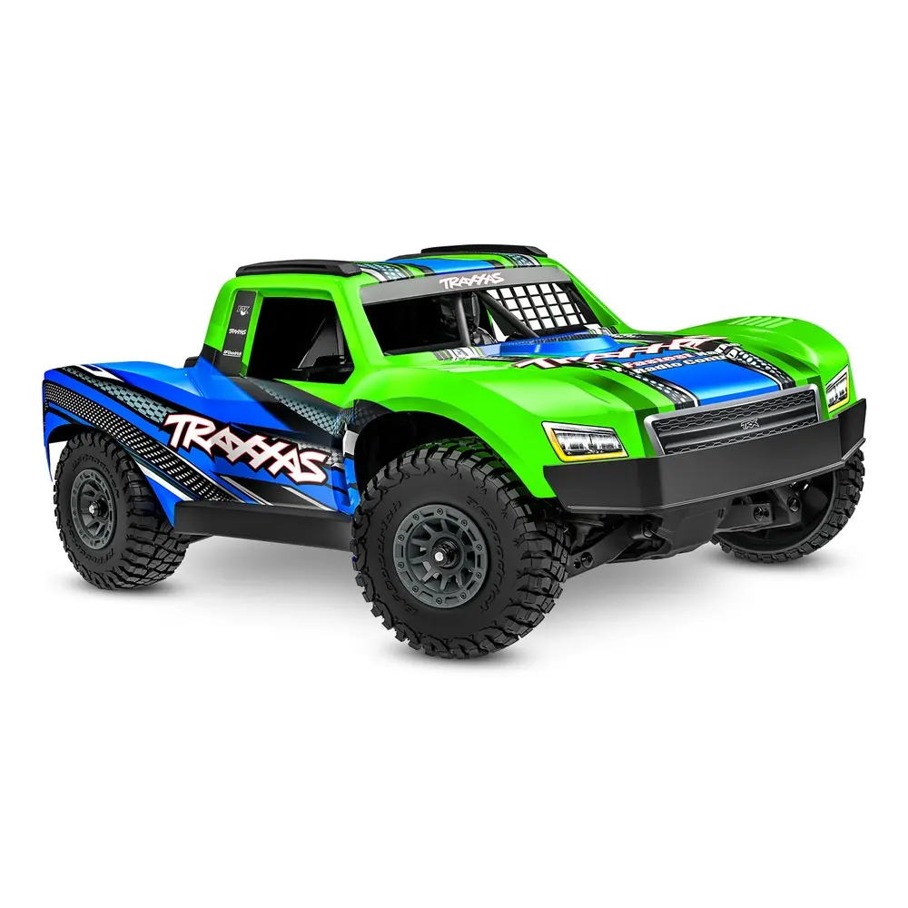 Mini Slash 4x4 BL-2S RTR (accu/chargeur) - Traxxas 108164-1-GRN - 1/14 - 2