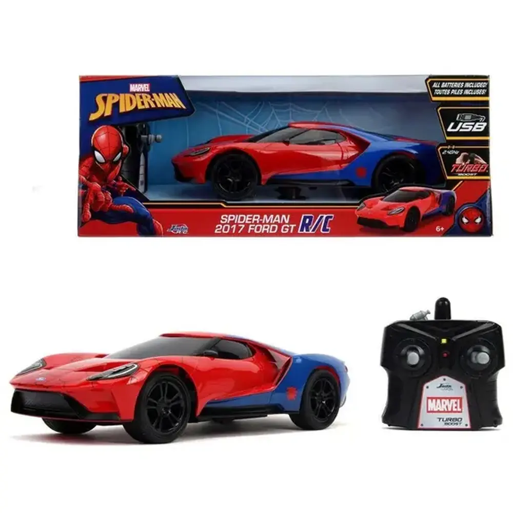 FORD GT 2017 SPIDER-MAN radiocommandée - Jada 9330760314R05 - 1/16  - 3