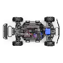 Mini Slash 4x4 BL-2S RTR (accu/chargeur) - Traxxas 108164-1-PINK - 1/14 - 8