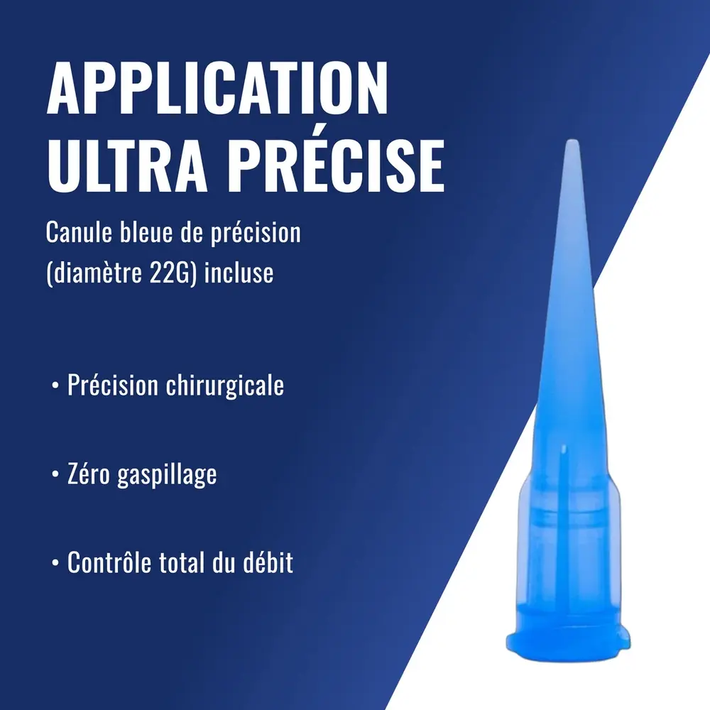 Résine transparente LED UV 25g - Colle21 243 - 6