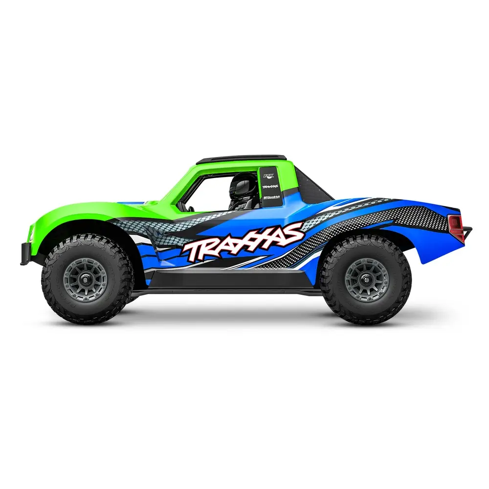 Mini Slash 4x4 BL-2S RTR (accu/chargeur) - Traxxas 108164-1-GRN - 1/14 - 4
