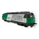 Locomotive diesel BB 67471 Fret - Ree Modèles MB241S - HO 1/87 - SNCF - Ep V - Digital sound fumigène - 2R - 2