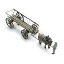 Traditionnelle charrette + figurine - Artitec 387.598 - HO 1/87 - 3