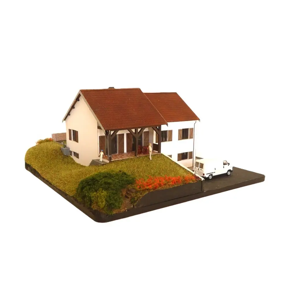 La maison du Papy - Bois Modélisme 106021 - HO 1/87 - 2