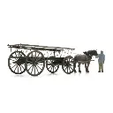 Traditionnelle charrette + figurine - Artitec 387.598 - HO 1/87 - 5