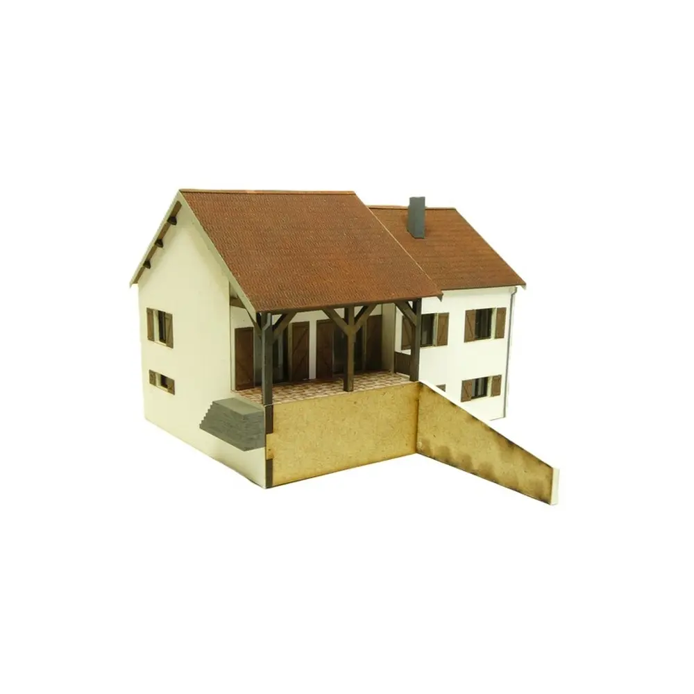 La maison du Papy - Bois Modélisme 106021 - HO 1/87 - 8