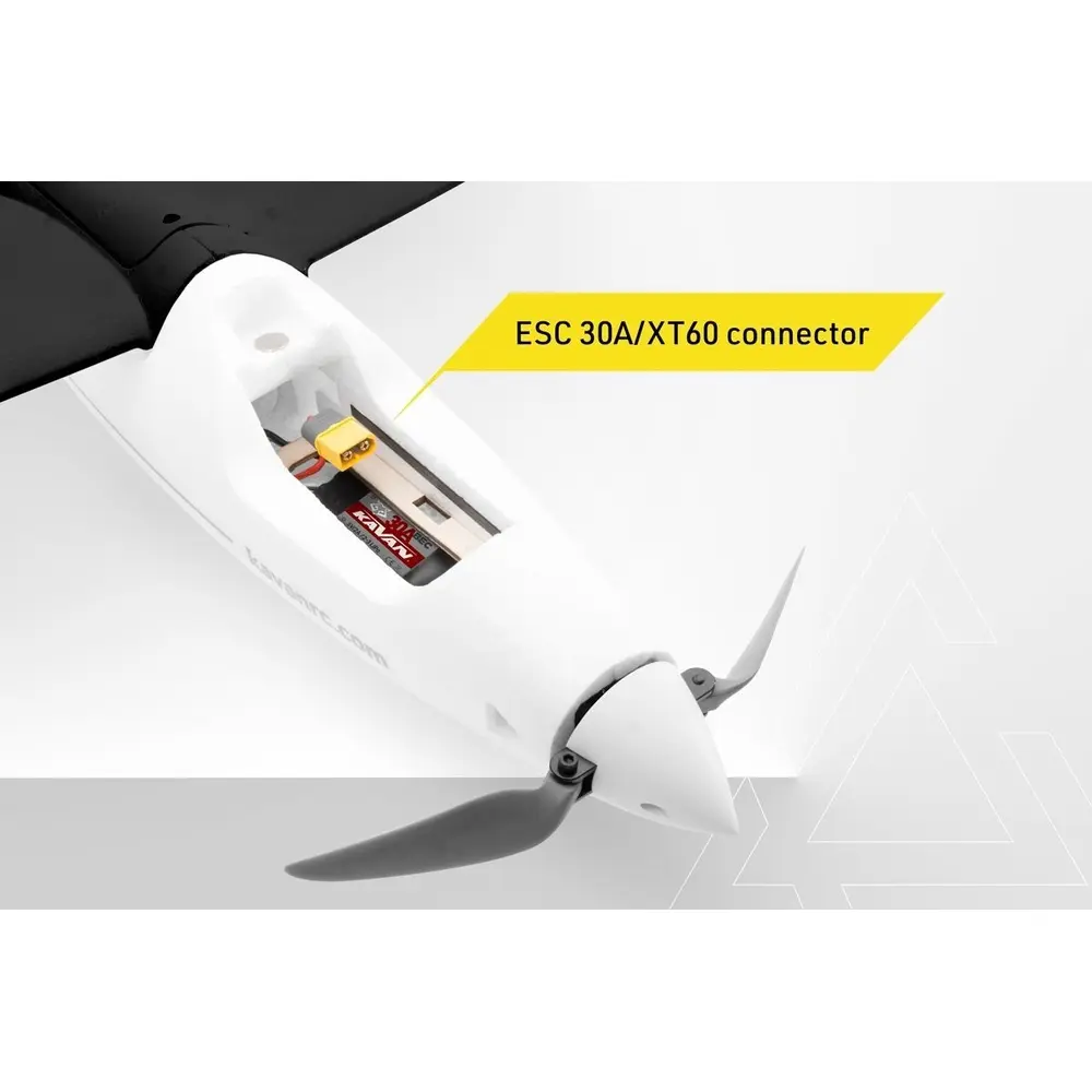 Planeur Alpha 1500V2 RTF Black - Kavan 02.8076MA - 11