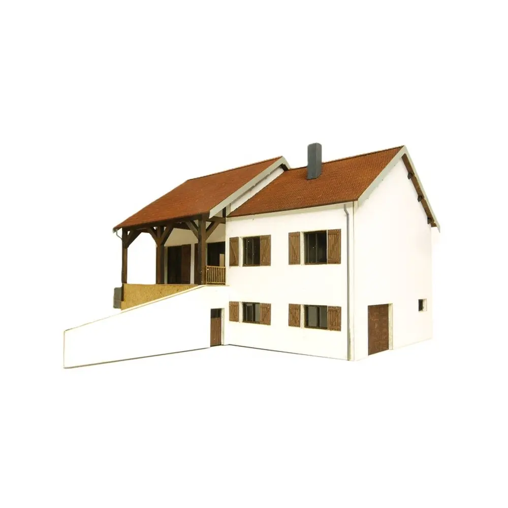 La maison du Papy - Bois Modélisme 106021 - HO 1/87 - 9