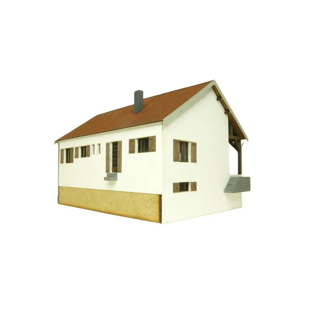 La maison du Papy - Bois Modélisme 106021 - HO 1/87 - 11