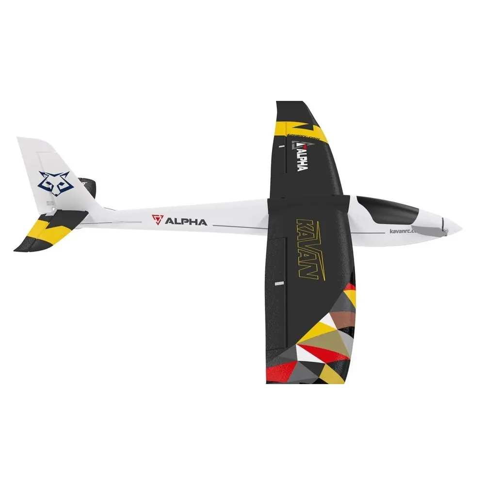 Planeur Alpha 1500V2 RTF Black - Kavan 02.8076MA - 6
