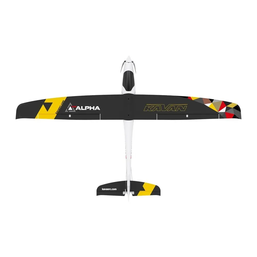 Planeur Alpha 1500V2 RTF Black - Kavan 02.8076MA - 3