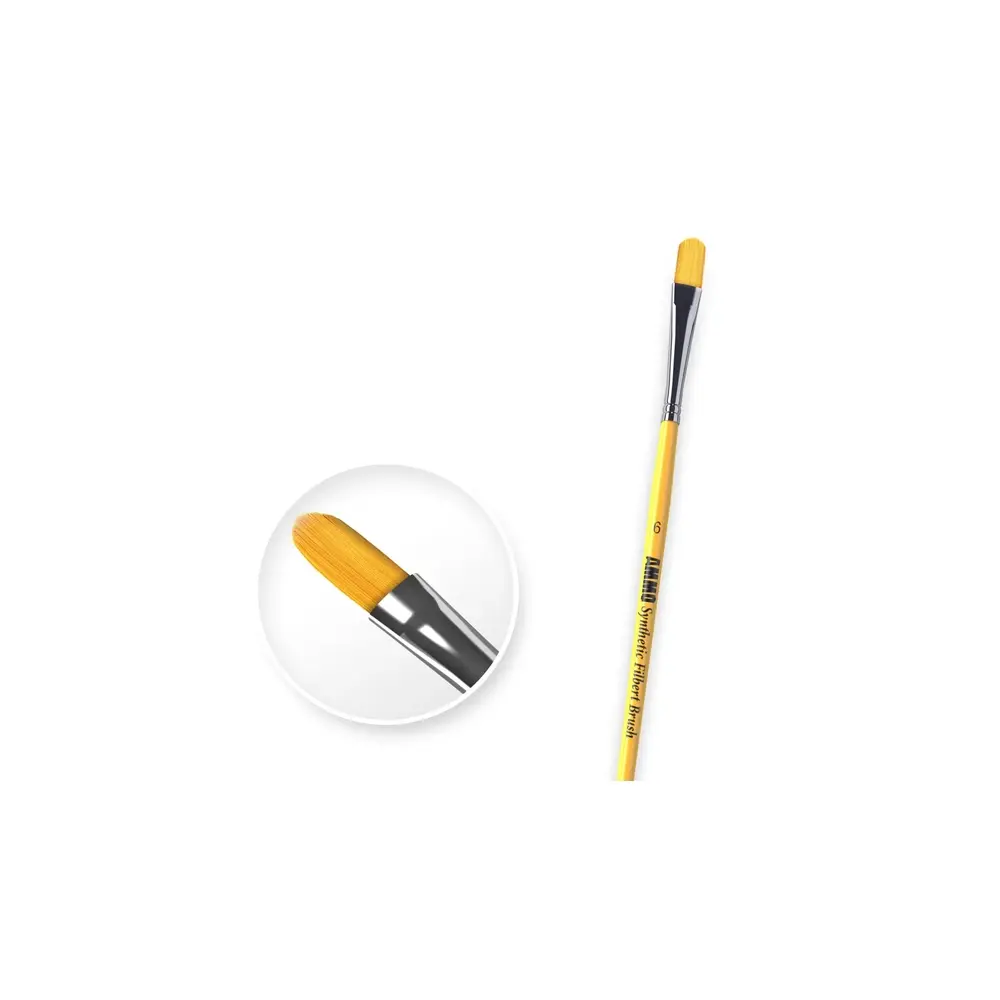 6 pinceaux de modelage de base - Ammo 4601151 - Échelle universelle - 6