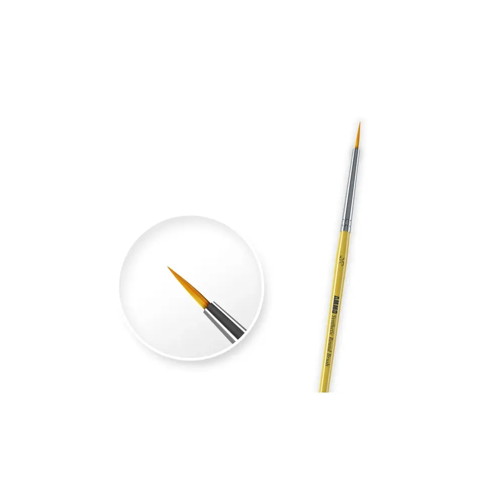 6 pinceaux de modelage de base - Ammo 4601151 - Échelle universelle - 3