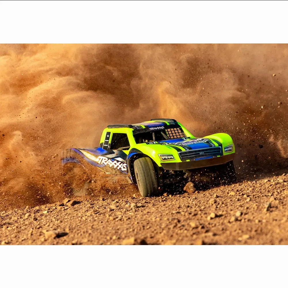 Mini Slash 4x4 BL-2S RTR (accu/chargeur) - Traxxas 108164-1-YLW - 1/14 - 34
