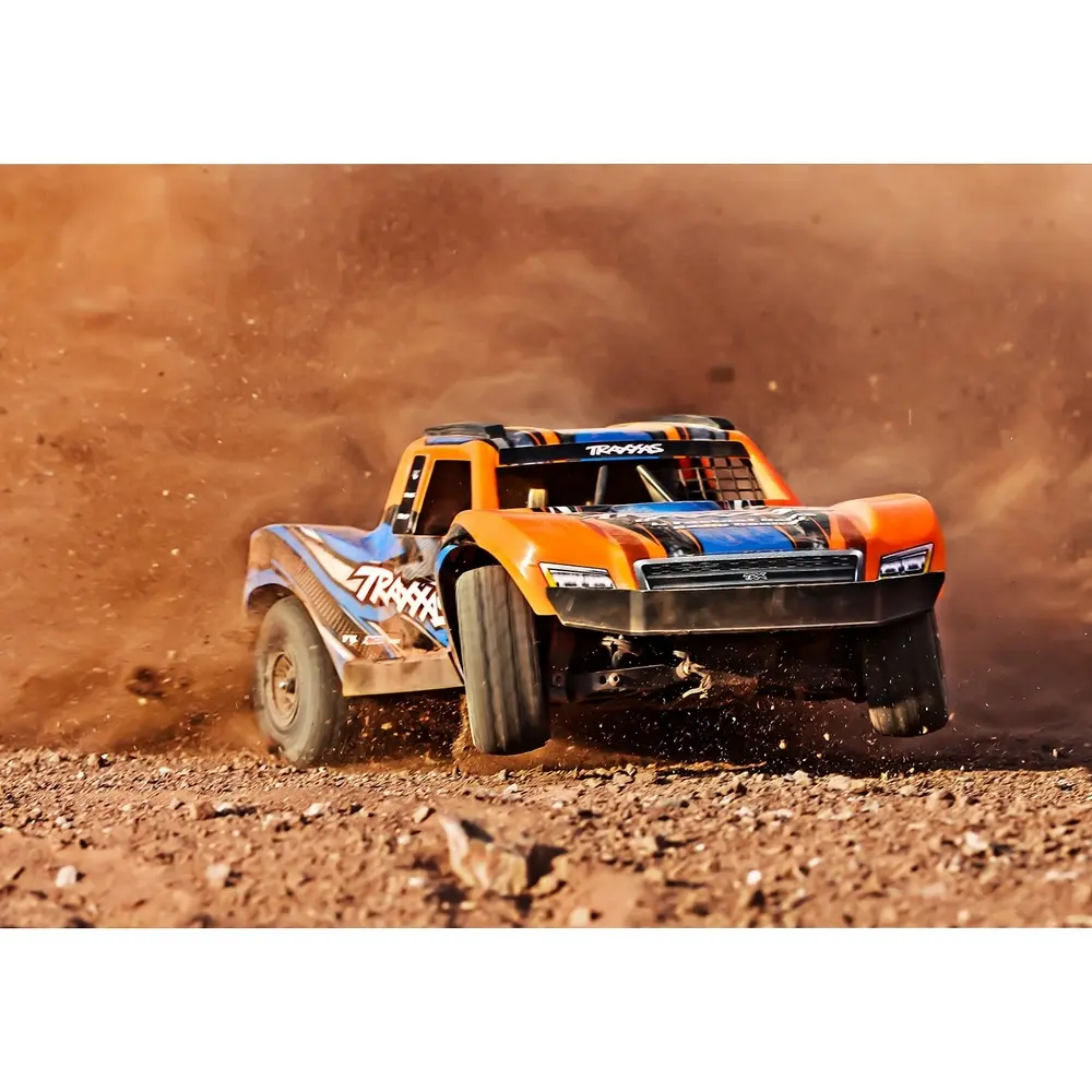Mini Slash 4x4 BL-2S RTR (accu/chargeur) - Traxxas 108164-1-GRN - 1/14 - 40