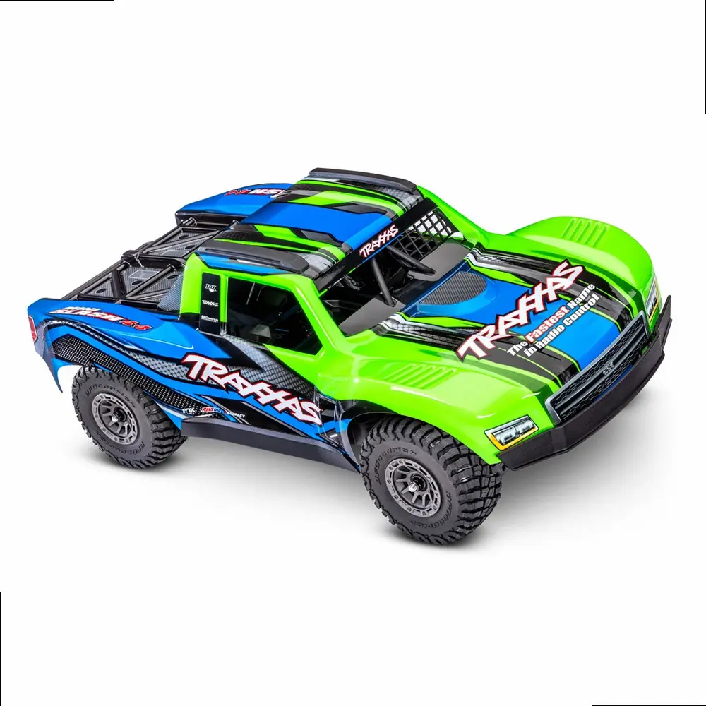 Mini Slash 4x4 BL-2S RTR (accu/chargeur) - Traxxas 108164-1-PINK - 1/14 - 6