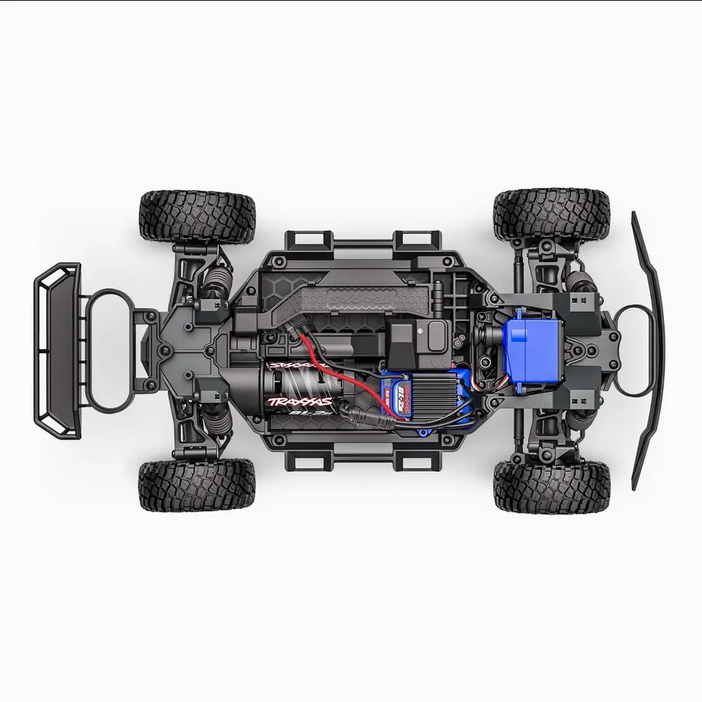 Mini Slash 4x4 BL-2S RTR (accu/chargeur) - Traxxas 108164-1-YLW - 1/14 - 8