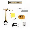 Grue à tour en alliage à 12 canaux avec télécommande - Huina 1585-2.webp