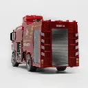 Camion de pompiers de simulation radiocommandé - Huina 1562-3.webp