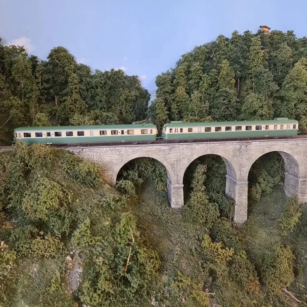 Autorail diesel RGP II avec remorque - Jouef HJ2420 - HO 1-87 - SNCF - 4.webp