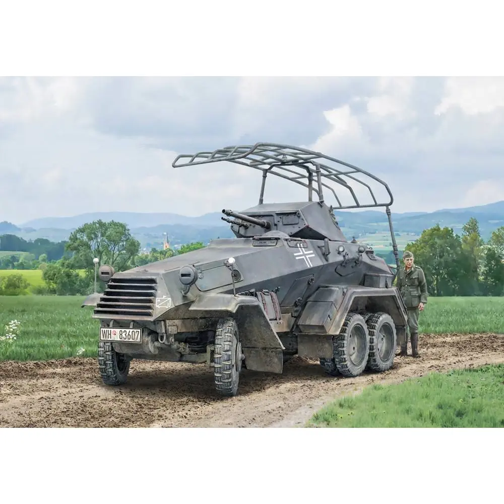 Véhicule blindé Sd.Kfz. 232 6 Rad. - Italeri 97032 - 1/72  - 7