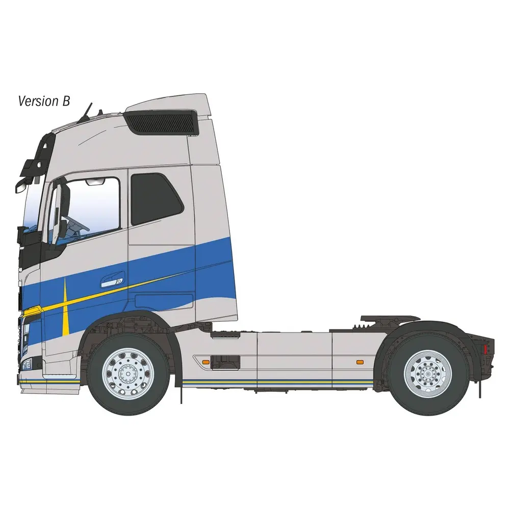 Volvo FH16 Medium Roof - Italeri 3970 - 1/24 - 3