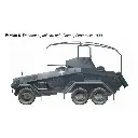 Véhicule blindé Sd.Kfz. 232 6 Rad. - Italeri 97032 - 1/72  - 5
