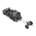 Voiture Krupp-Protze + 3,7-cm-PaK, gris - Artitec 387.381 - HO 1/87 - 3