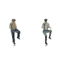 Cyclistes en mouvement - Artitec 5160056 - N 1/160  - 2