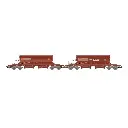 [HJ6228] Coffret de deux wagons trémies F-ERSA _Ermewa Chemoil_ - Jouef HJ6228 - HO 1-87 - SNCF - EP VI - 2R.webp