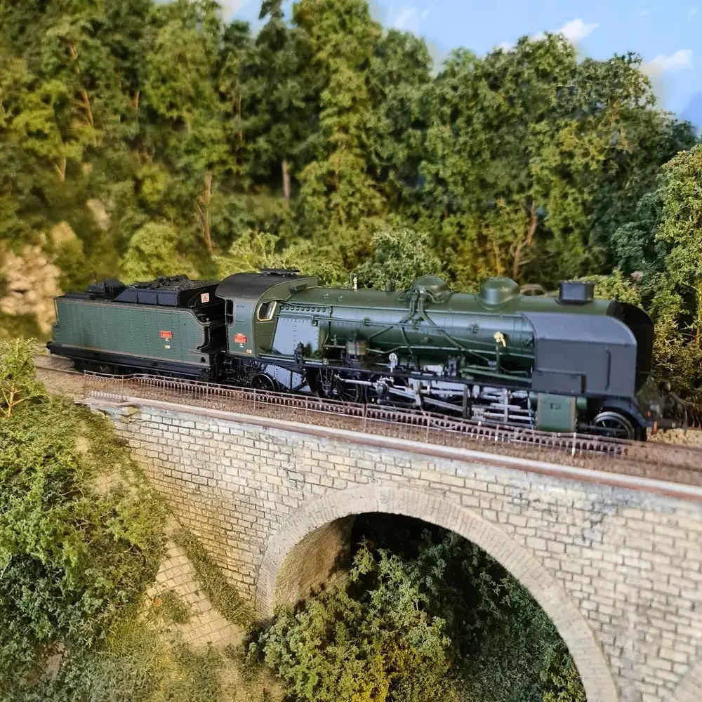 Locomotive à vapeur 141 E 672 - Ree Modèles MB052 - HO 1_87 - SNCF - Ep III - Analogique - 2R - 5.webp