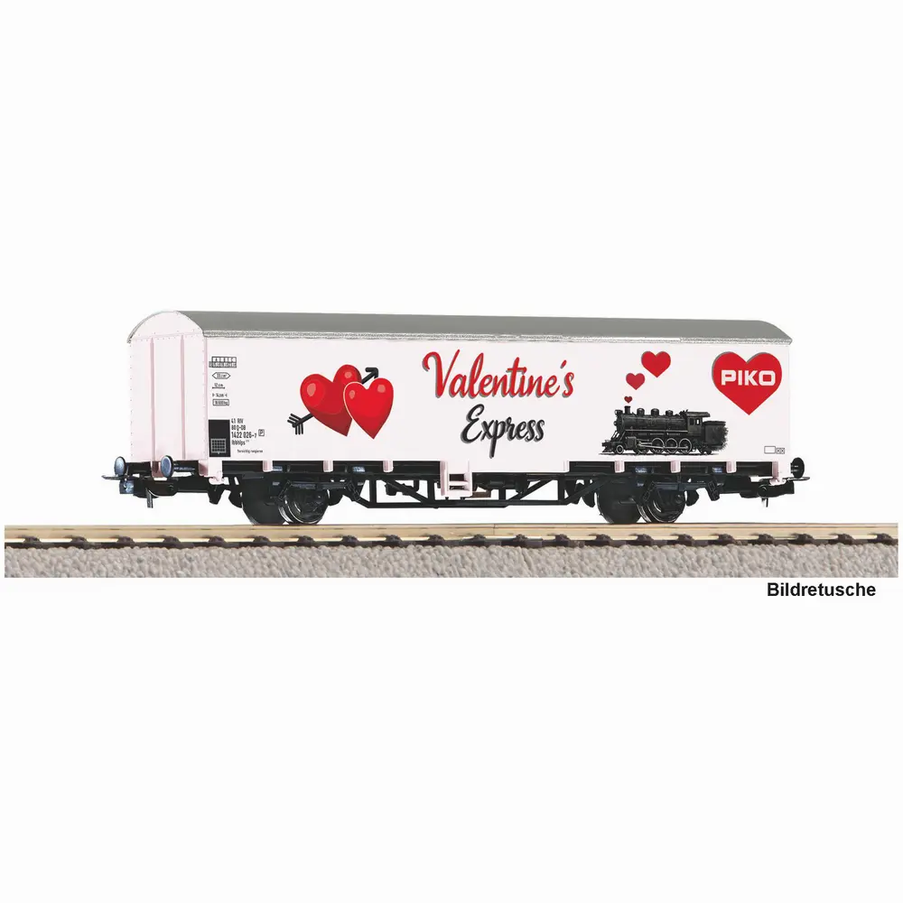 Wagon couvert Saint Valentin - Piko 95746 - HO 1/87 - 2R