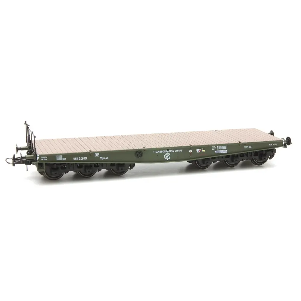 Wagon plat SSyms46 USTC 554249p - Artitec 20.322.02 - HO 1/87 - DB - 2R