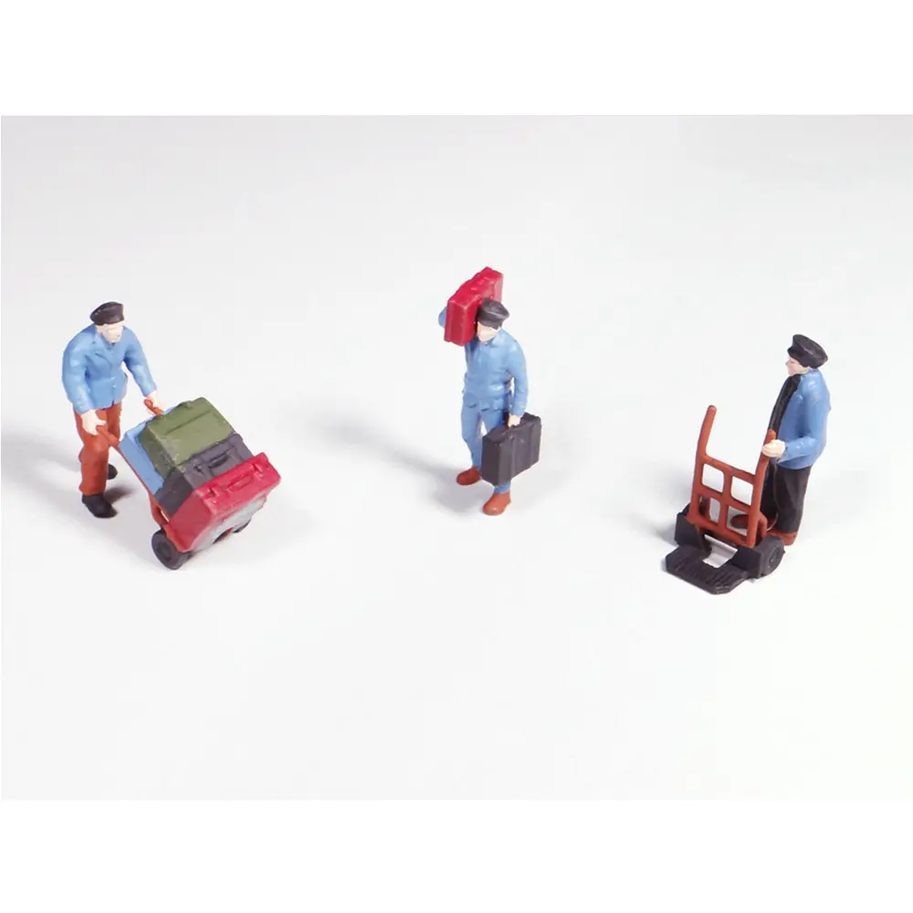 Trois porteurs de bagages - Régions et compagnies GAR076 - HO 1/87