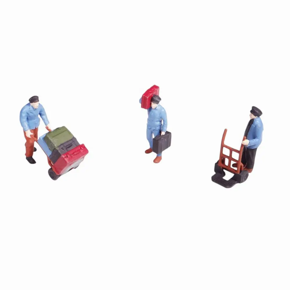 Trois porteurs de bagages - Régions et compagnies GAR076 - HO 1/87