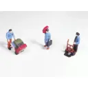 Trois porteurs de bagages - Régions et compagnies GAR076 - HO 1/87