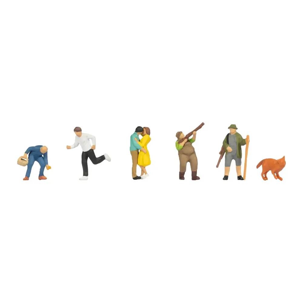 Figurines dans la forêt - Noch 36883 - N 1/160