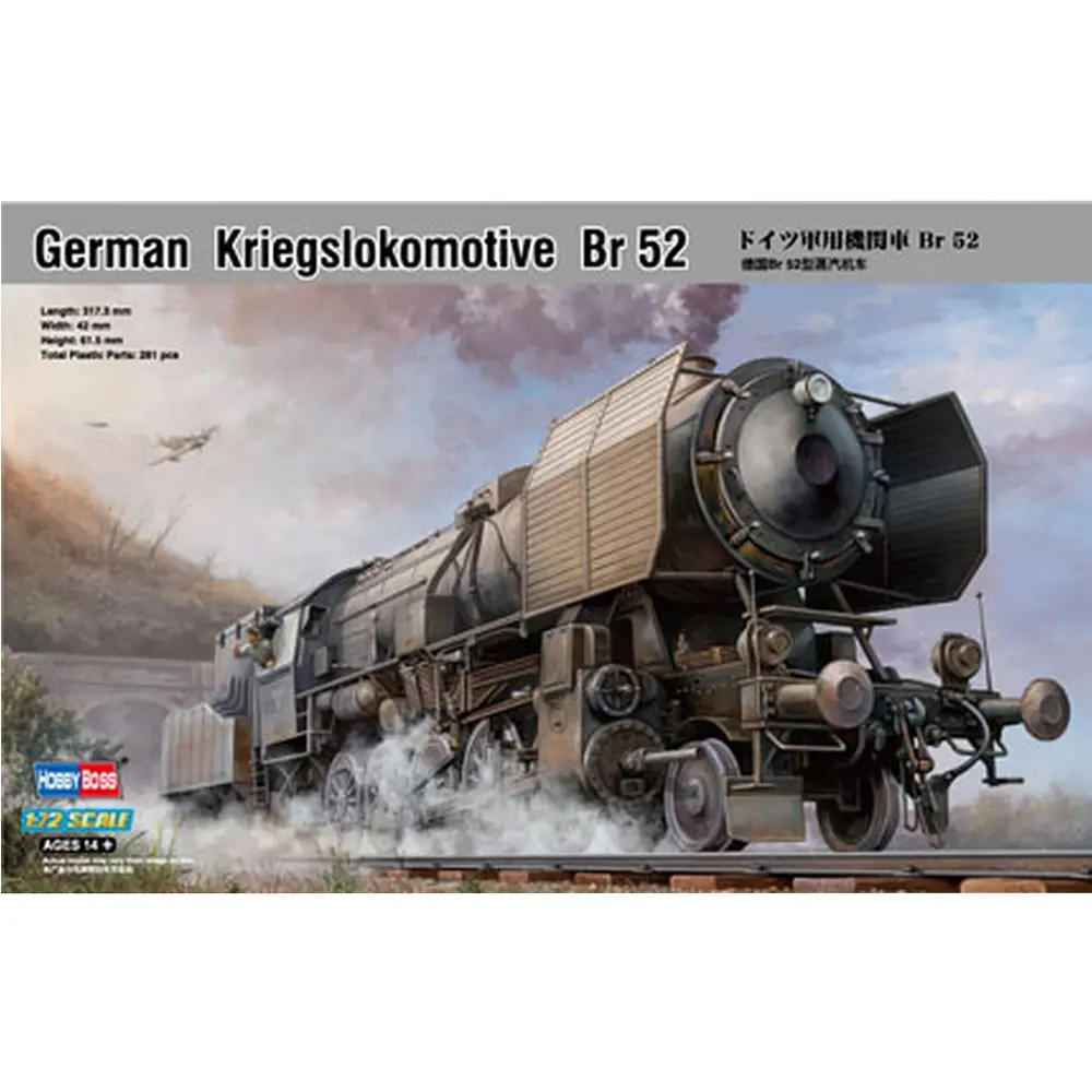 Locomotive de guerre allemande BR 52 - HobbyBoss 82901 - 1/72