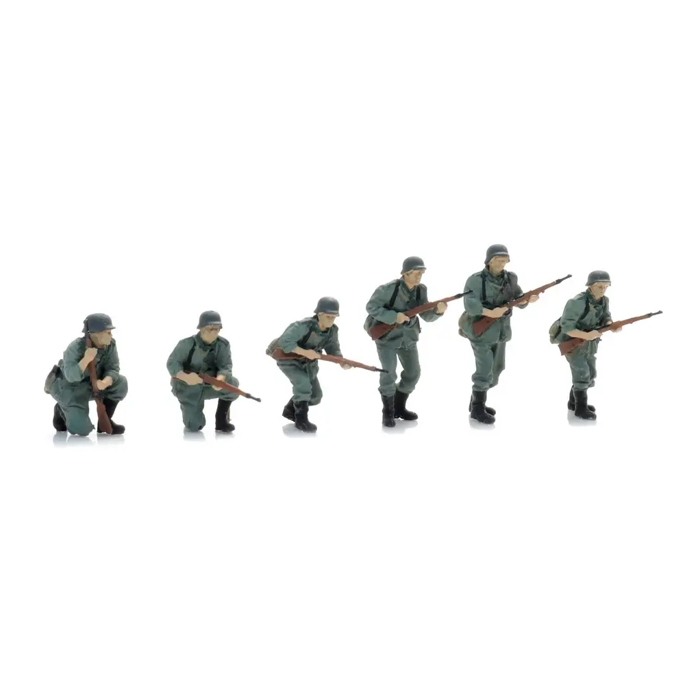 Infanterie de la Wehrmacht en patrouille - ARTITEC 7720001 - 1/72
