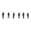 Infanterie en attente de transport - ARTITEC 7720009 - 1/72